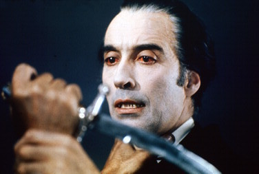  Christopher Lee as Dracula