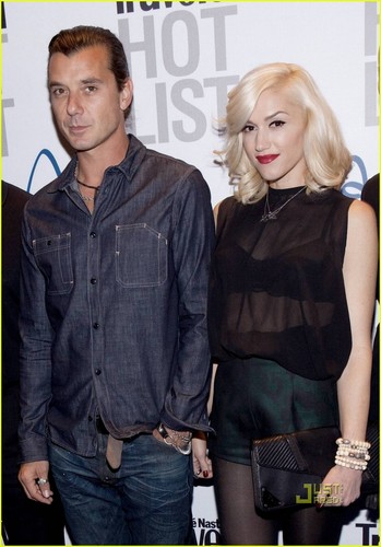  Gwen Stefani & Gavin Rossdale top, boven Hot lijst
