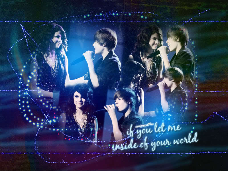 justin bieber and selena gomez backgrounds. Justin Bieber and Selena Gomez