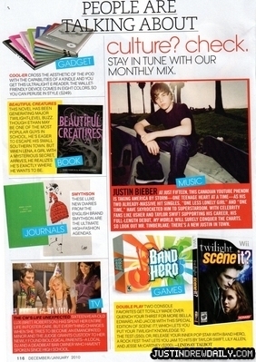  Magazines > 2009 > Teen Vogue (December, 2009 / January, 2010)