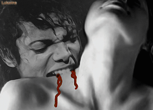  Michael Jackson as a vampire
