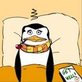 Skipper's cold - penguins-of-madagascar fan art