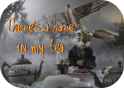  There's a खरगोश, हरे in my चाय