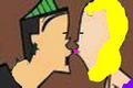 heather and duncan kissing and liking it!No hate comments - total-drama-island fan art