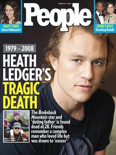  People Magazine Heath Ledger