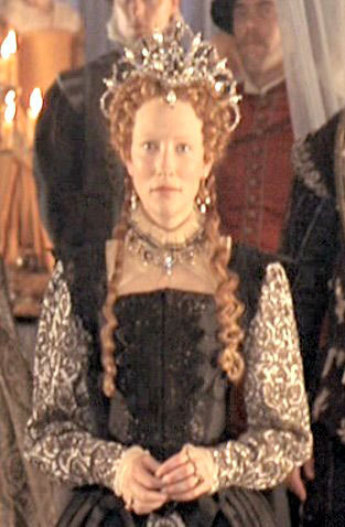  Cate Blancett as Elizabeth I