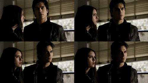  Damon and Elena 1.17