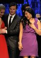 Dianna and Jenna at the GLAAD Media Awards - glee photo