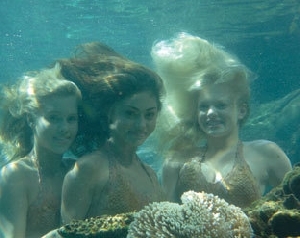  Girls underwater