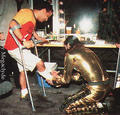 Michael Jackson - backstage - michael-jackson photo