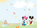 disney - Minnie&Mickey wallpaper