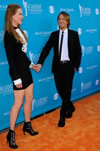 Nicole Kidman and Keith Urban at Academy of Country Music Awards