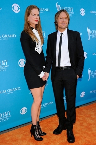  Nicole Kidman and Keith Urban at Academy of Country Muzik Awards