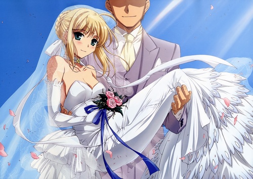  Saber get married?!! with who?