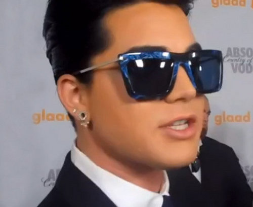 more of adam at GLAAD awards
