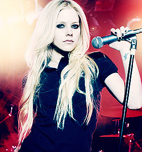  Avril live images!