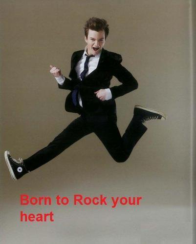  Born to rock your 心