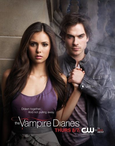  Damon&Elena CW new poster.