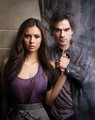 Damon and Elena promo pic - ian-somerhalder-and-nina-dobrev photo
