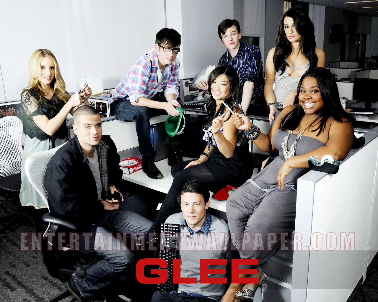Glee Cast Wallpaper Glee Wallpaper Fanpop