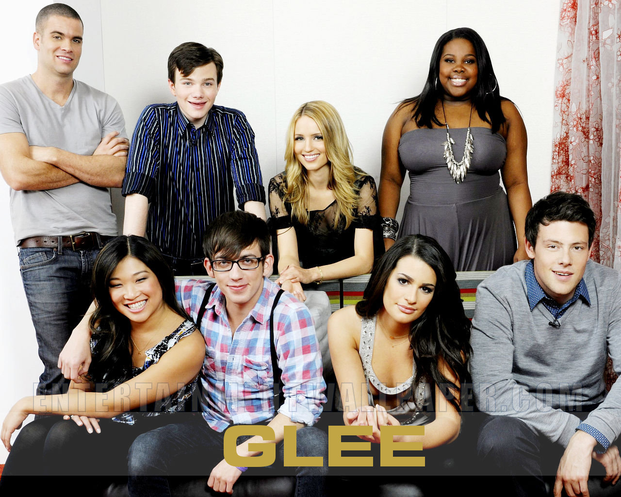 Glee Cast Wallpaper Glee Wallpaper 11658655 Fanpop