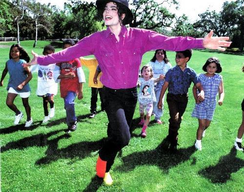 Michael at Neverland