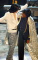 Michael  with James Brown - michael-jackson photo