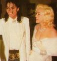 Michael with Madonna - michael-jackson photo