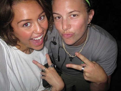  Miley rare foto's