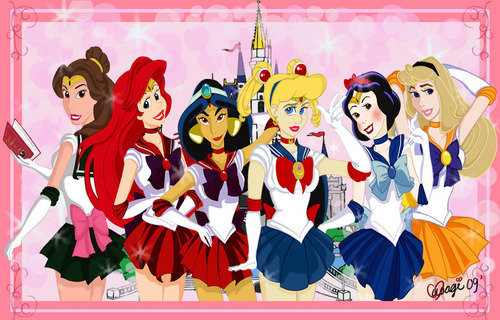  sailor princesses
