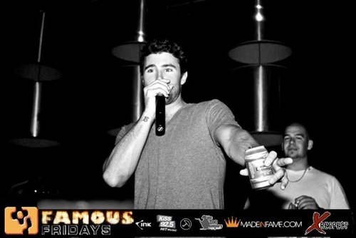Brody at a club in Canada