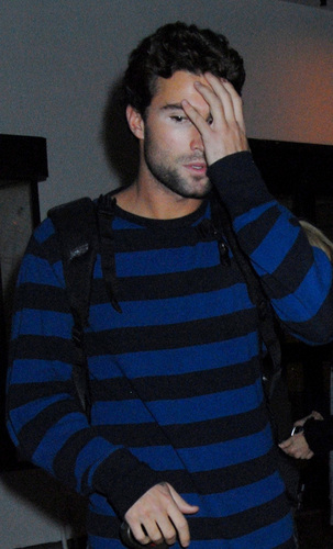 Brody at airport with Frankie
