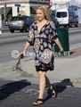 Dianna Out and about on the Glee Lot - glee photo