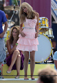 Hannah Montana: The Movie On Set - miley-cyrus photo