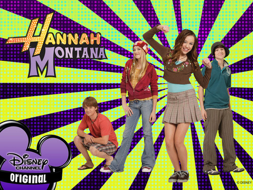  Hannah Montana kertas dinding