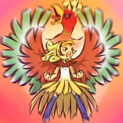  Ho-Oh and trainer