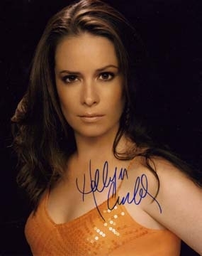  hulst, holly Marie Combs autographs