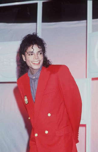  Michael in red