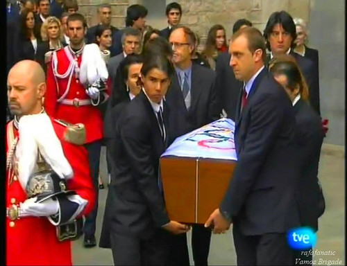  Rafa carried the coffin Juan Antonio Samaranch