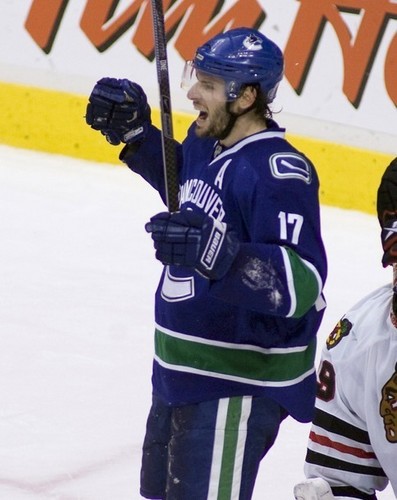  Ryan Kesler - Vancouver Canucks