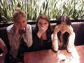 Selena Gomez, Jennifer Stone, & a fan - selena-gomez photo
