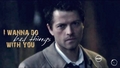cas wants to do bad things... - supernatural fan art