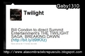 Breaking Dawn tiene director - twilight-series photo