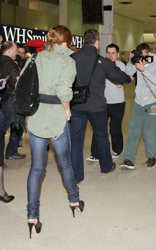  Cheryl Cole at Heathrow (April 30)