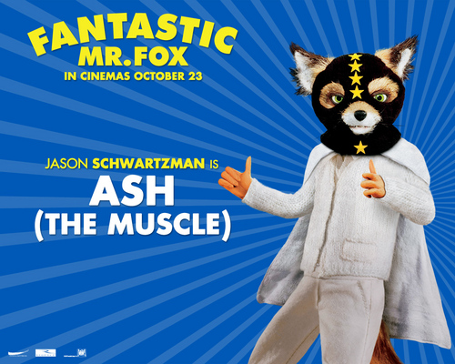  Fantastic Mr. fox - kertas dinding - Ash