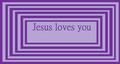 Jesus Loves You! - jesus fan art