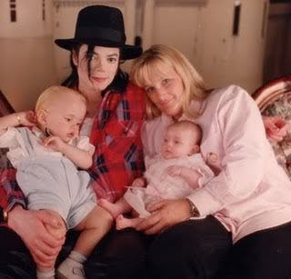  MJ with his kids