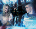 Quinn and Puck - glee-couples wallpaper