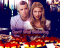 Quinn and Puck - glee-couples wallpaper
