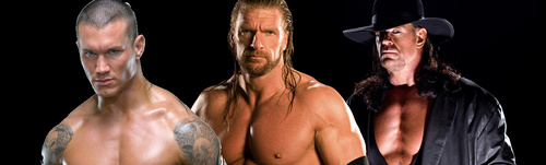 Randy Orton,Trple H and The Undertaker